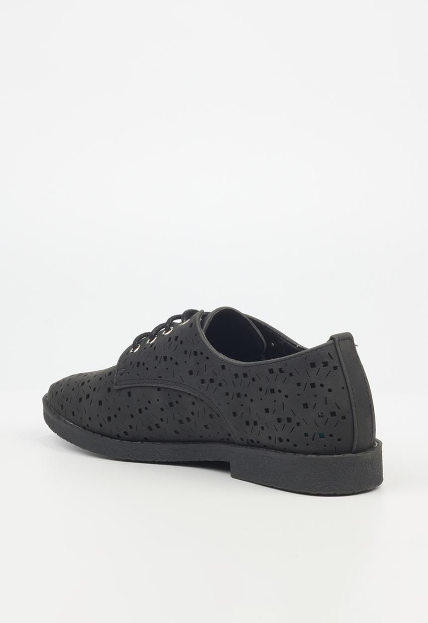 Viabeach - Vespa 13 lace brogue - black