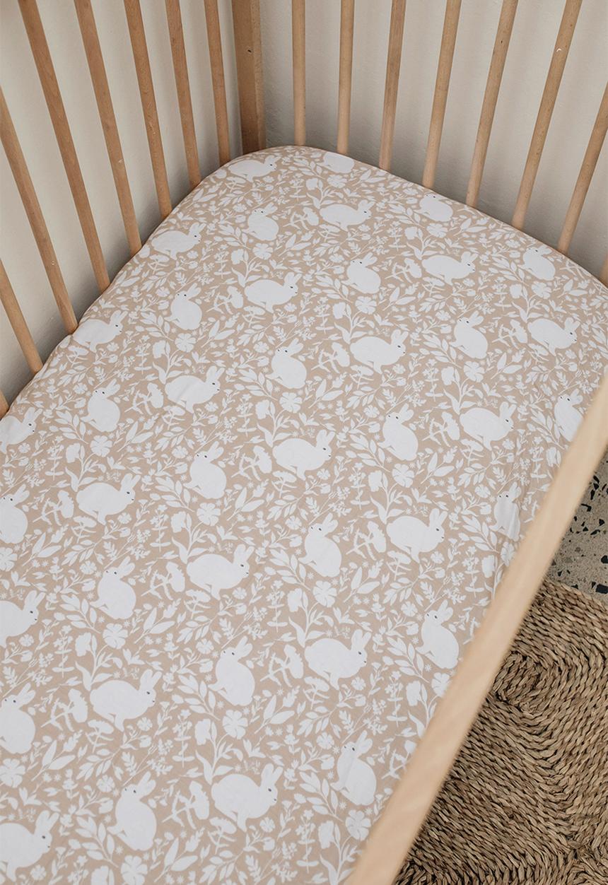 Phlo Studio - Cotton fitted sheet - bunny