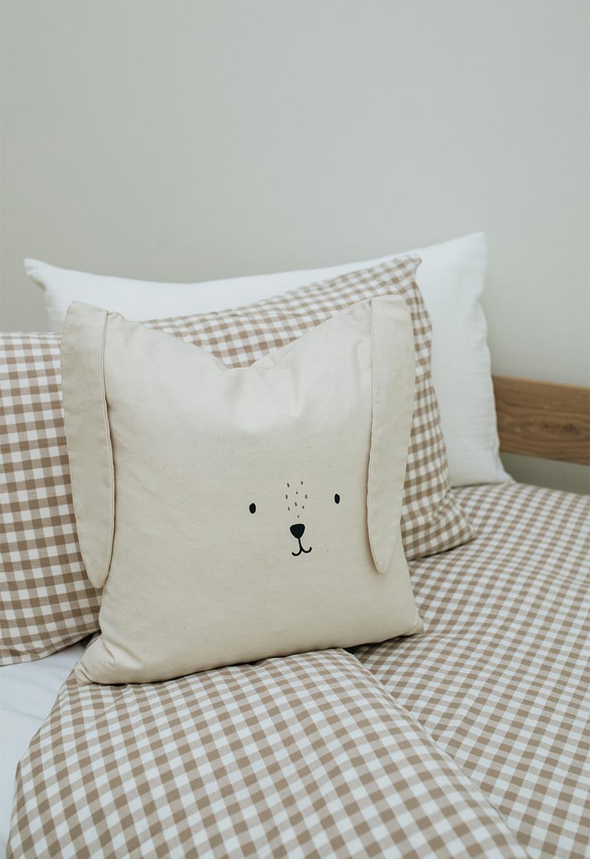 Phlo Studio - Duvet cover - natural Gingham
