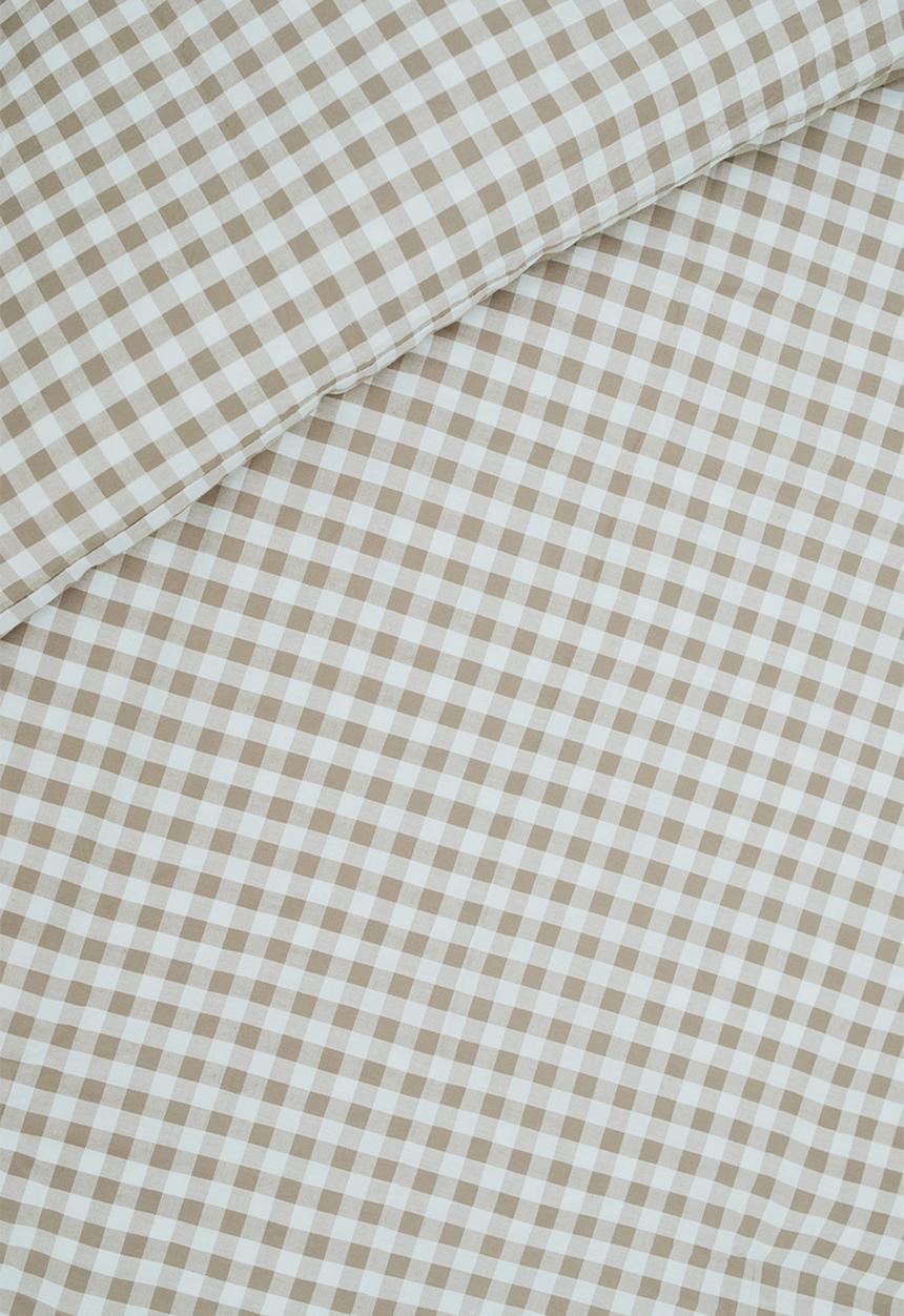 Phlo Studio - Duvet cover - natural Gingham