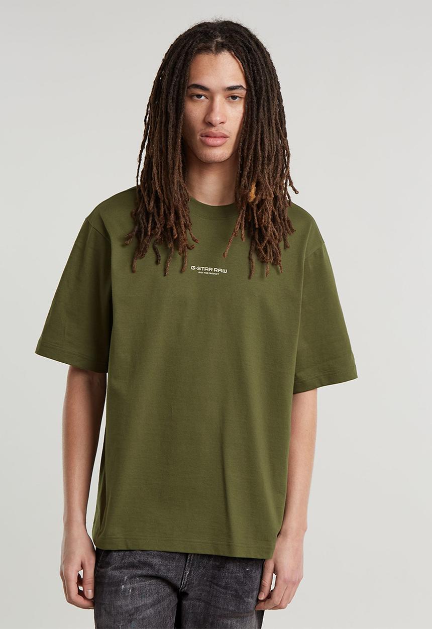 G-STAR - Center chest boxy r t - shadow olive