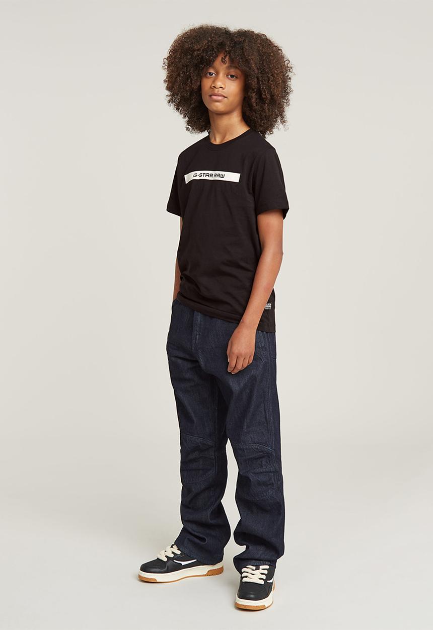 G-STAR - T-shirt s\s regular - dk black