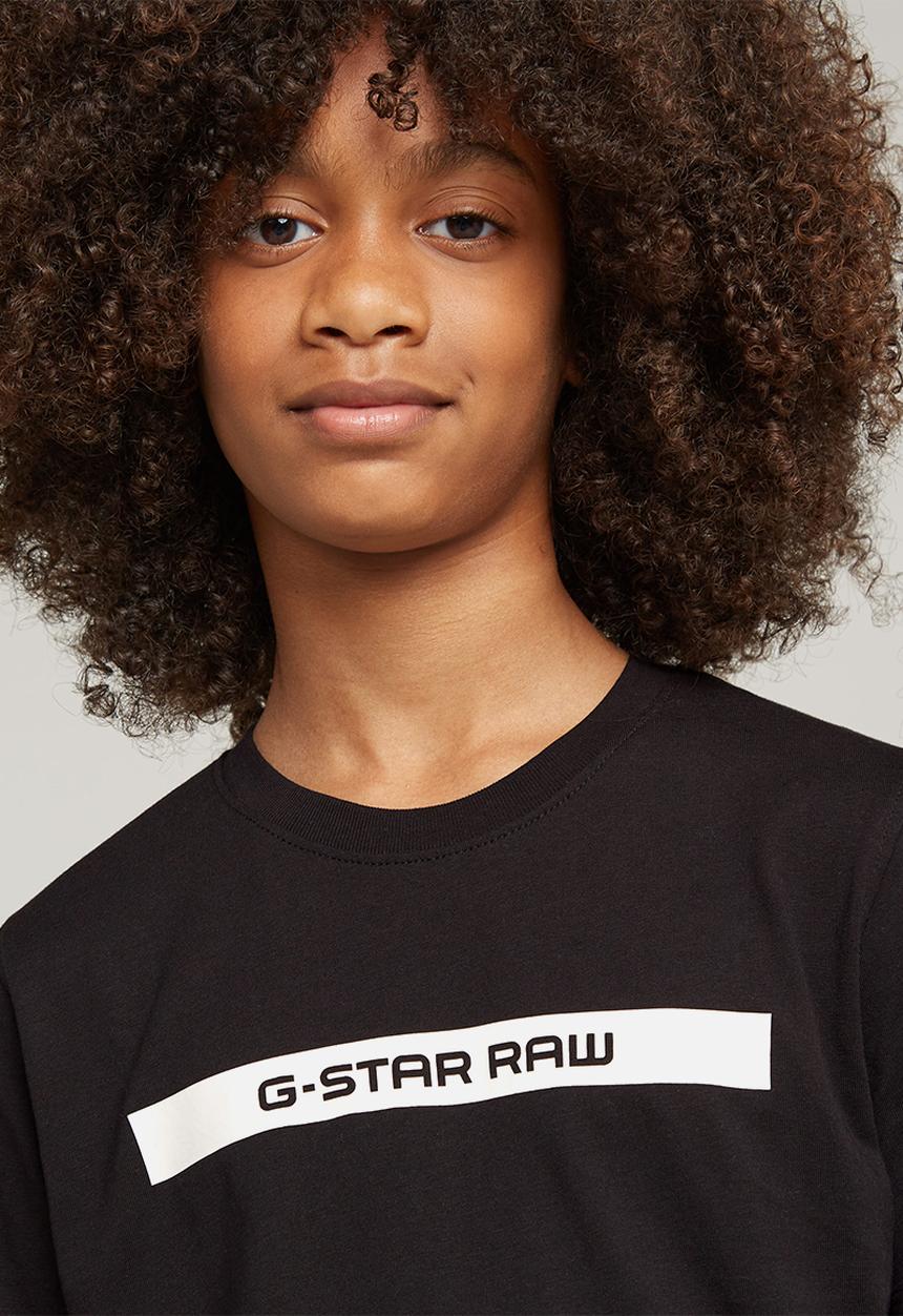 G-STAR - T-shirt s\s regular - dk black