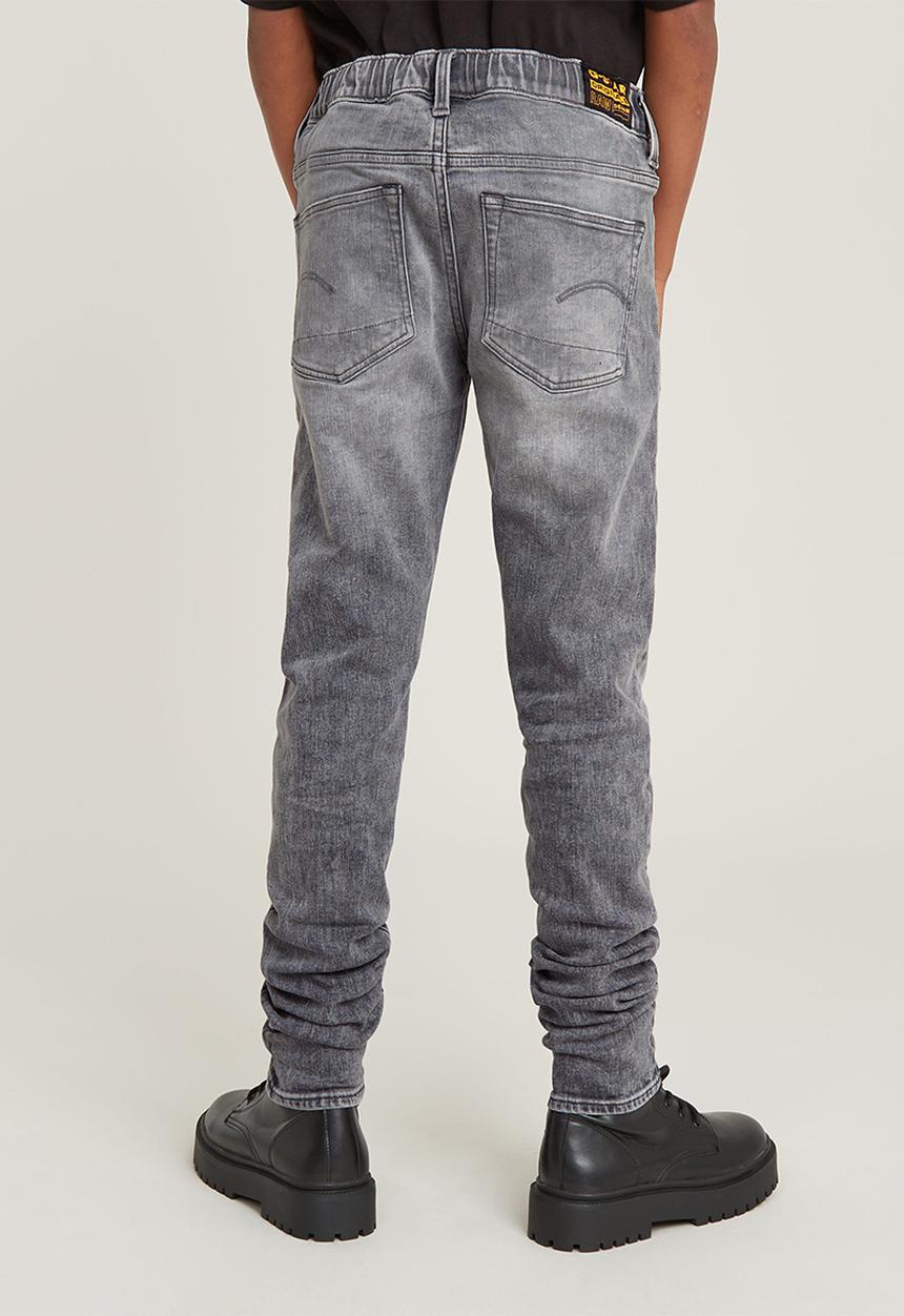 G-STAR - 3301 slim pull-up jeans - faded grey neblina
