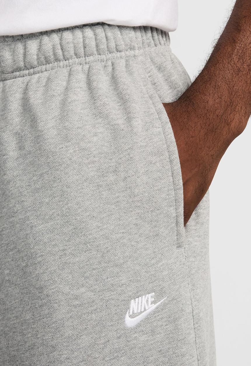 Nike -  Club Fleece  Oversized French Terry Trousers   - dk grey heather/lt 