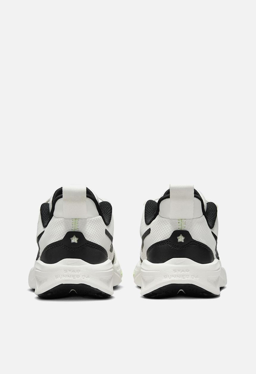 Nike - Nike Star Runner 4 Ps - Summit White/Black-Barely Volt-White
