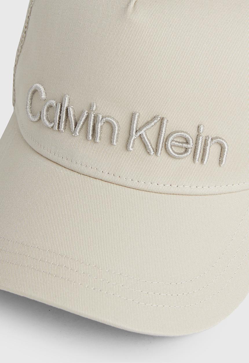 Calvin Klein - Calvin Embroidery Trucker - Stony Beige