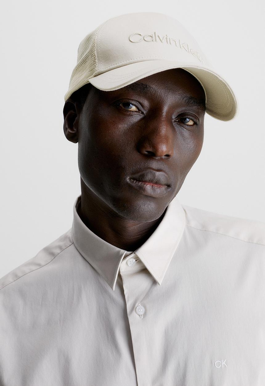Calvin Klein - Calvin Embroidery Trucker - Stony Beige