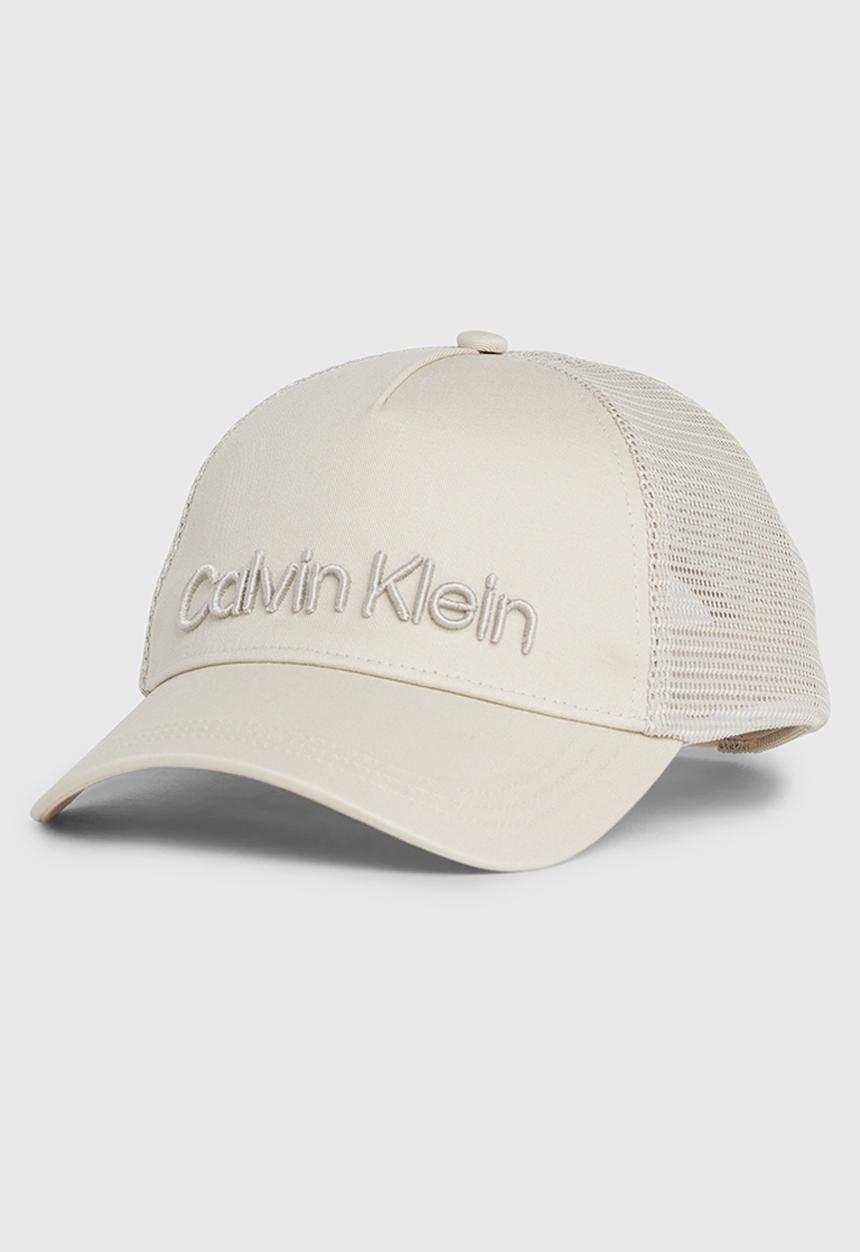 Calvin Klein - Calvin Embroidery Trucker - Stony Beige