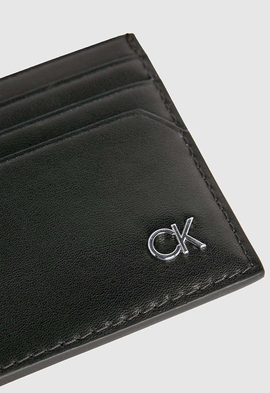 Calvin Klein - Metal CK Cardholder 6Cc - CK Black