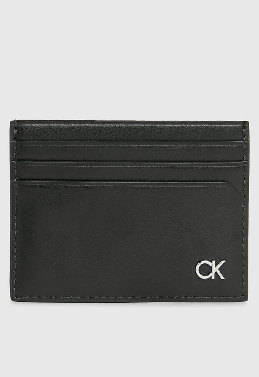 Calvin Klein - Metal CK Cardholder 6Cc - CK Black