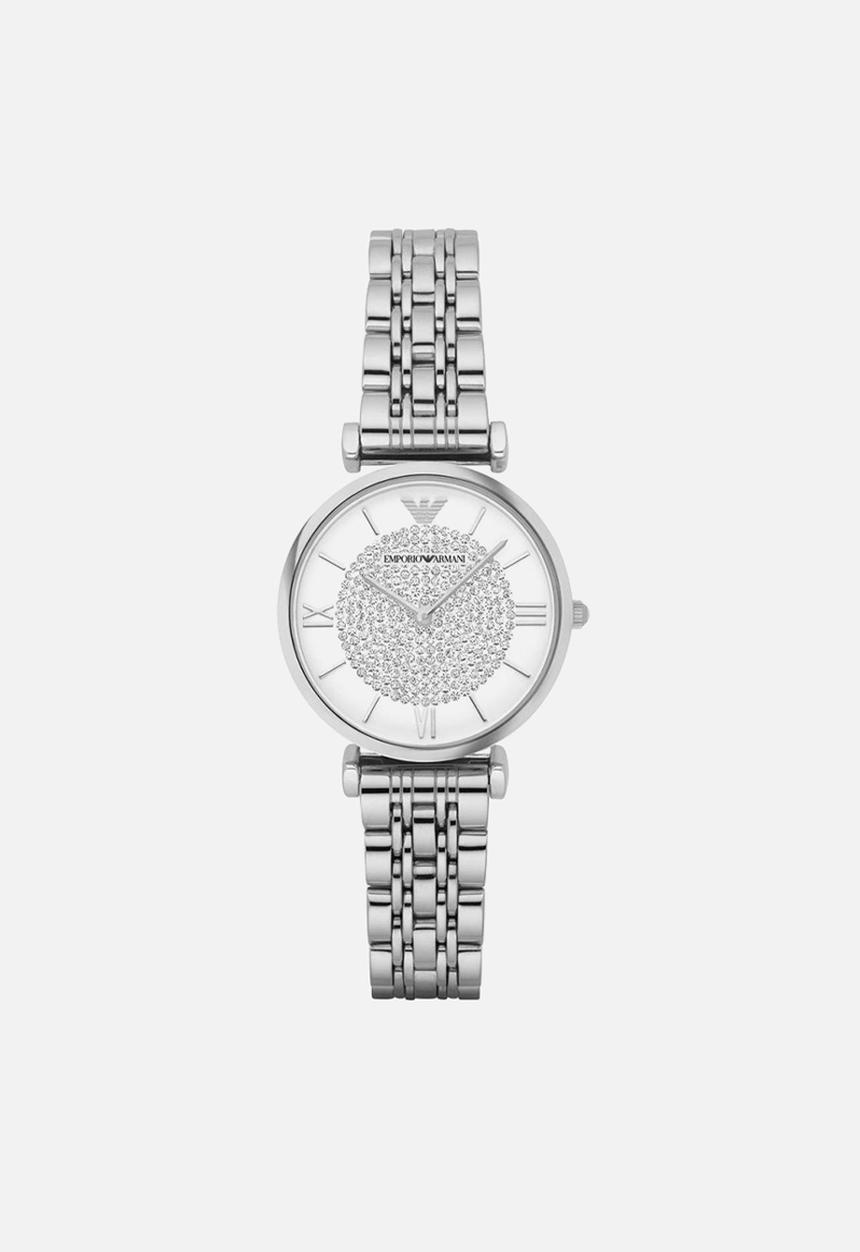 Armani Exchange - Gianni t-bar watch - silver