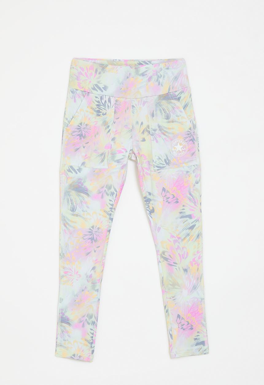 Converse - Cnvg high rise printed legging - sticky aloe