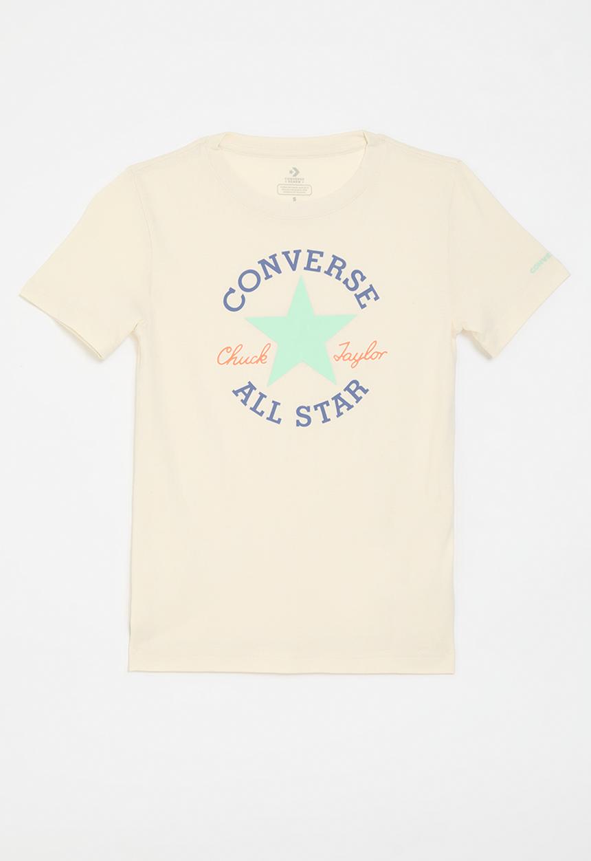 Converse - Cnvb sustainable core short sleeve tee - converse natural ivory