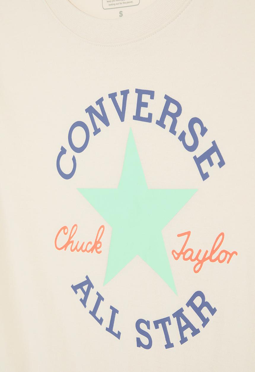 Converse - Cnvb sustainable core short sleeve tee - converse natural ivory