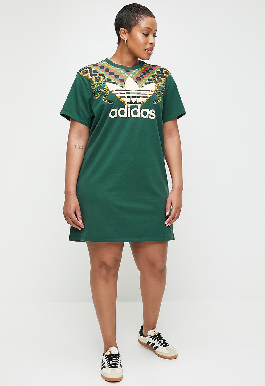 adidas Originals - Plus Farm Dress - Mineral Green