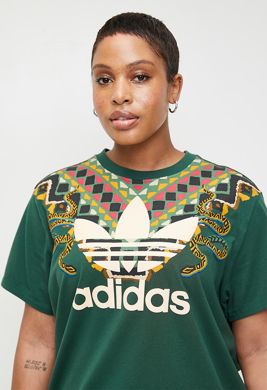 adidas Originals - Plus Farm Dress - Mineral Green