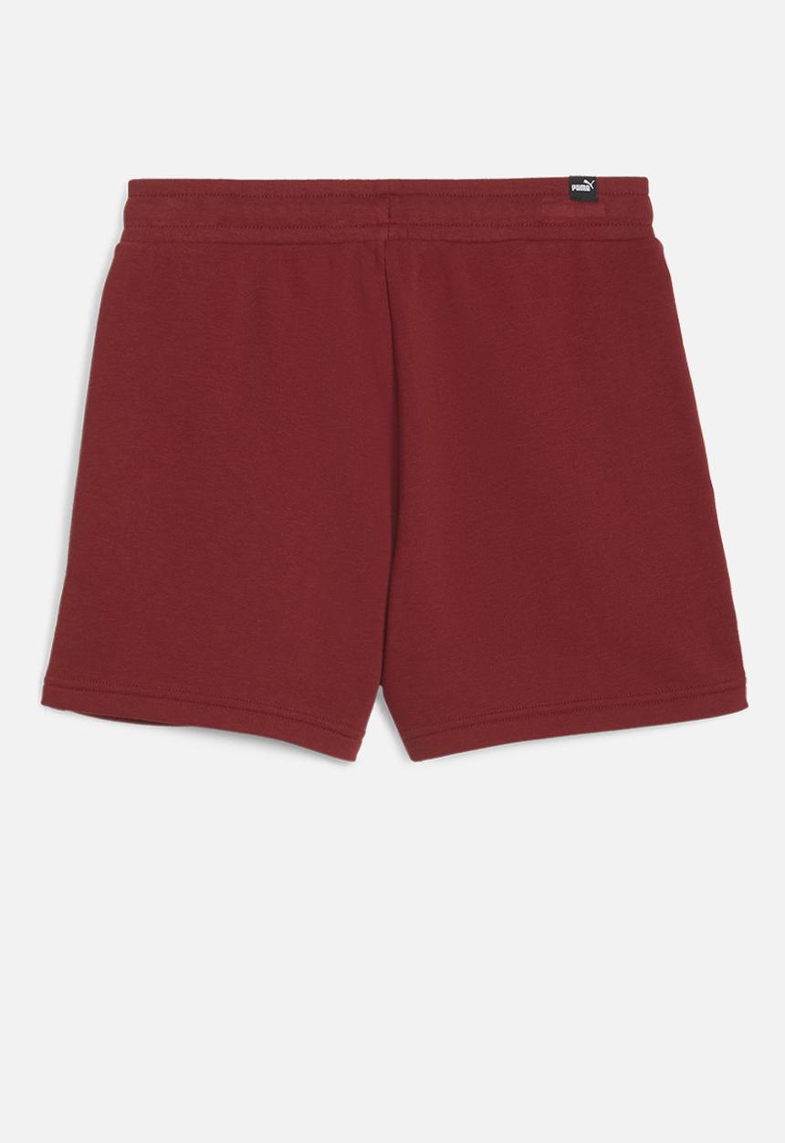 PUMA - Ess+ Class Act Graphic Shorts Tr G - Intense Red