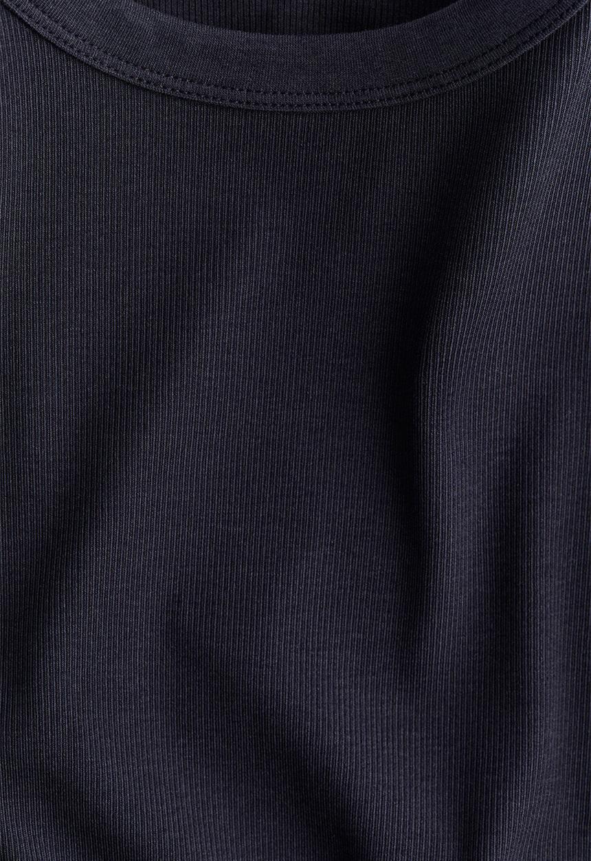 H&M - Ribbed modal-blend top - blue