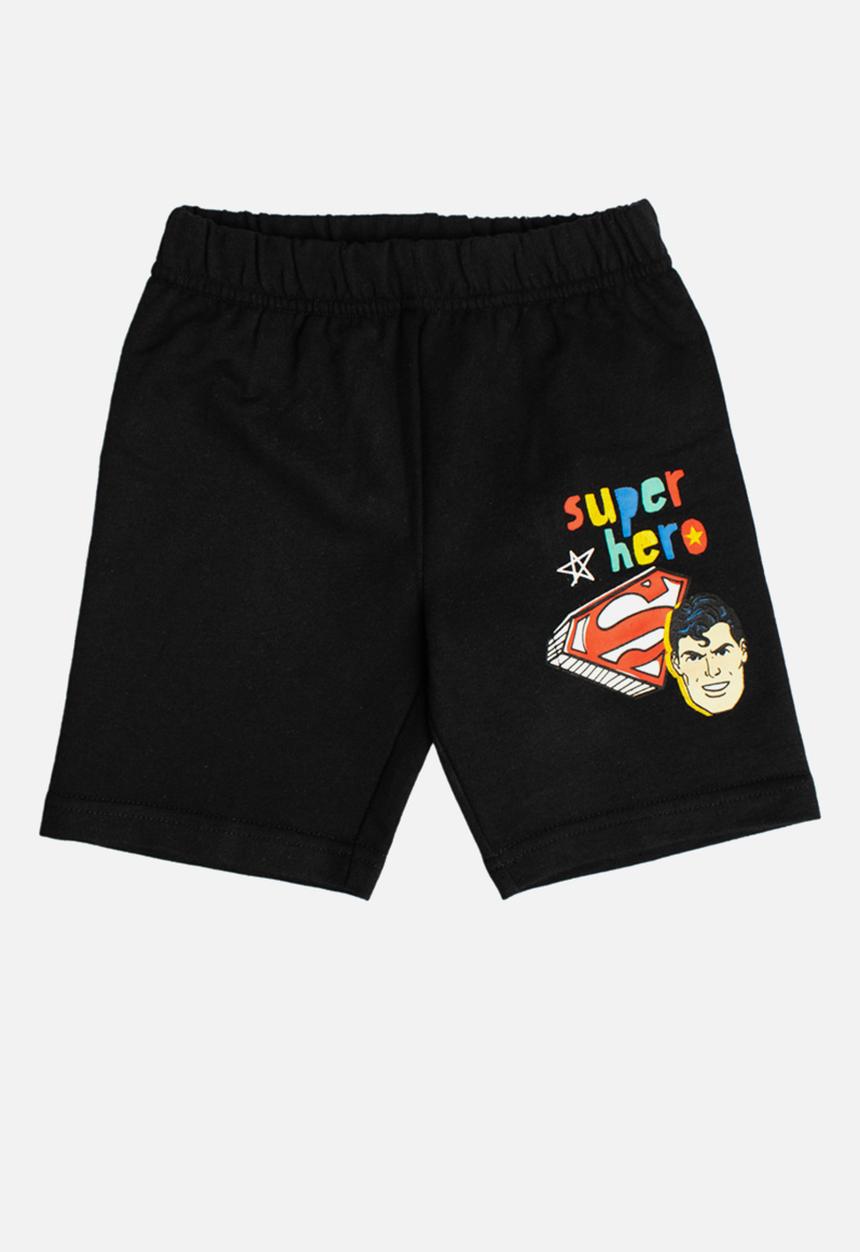 Character Group - Superman fleece shorts - black