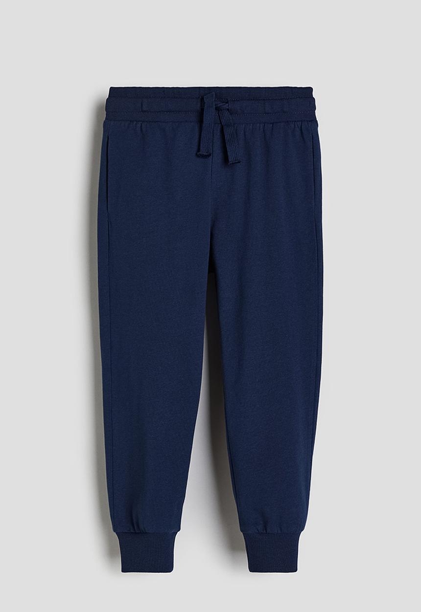 H&M - Jersey joggers - navy blue