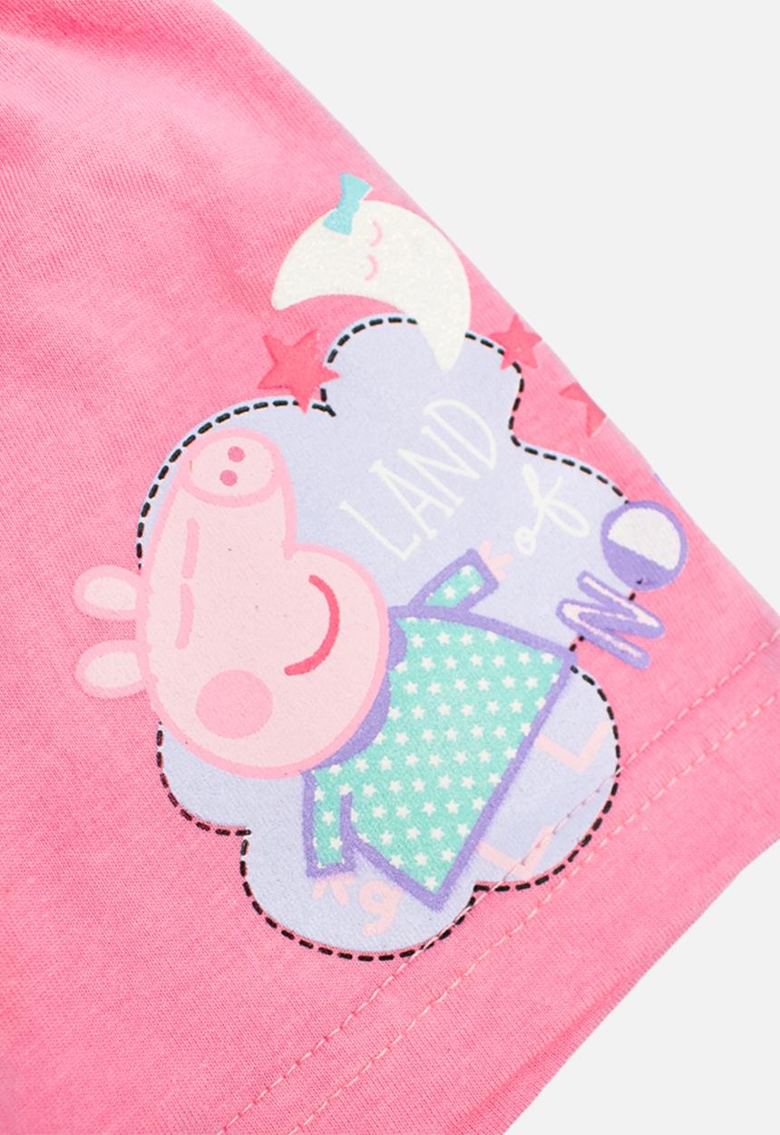 Character Group - Peppa pig short sleeve pj set - pink