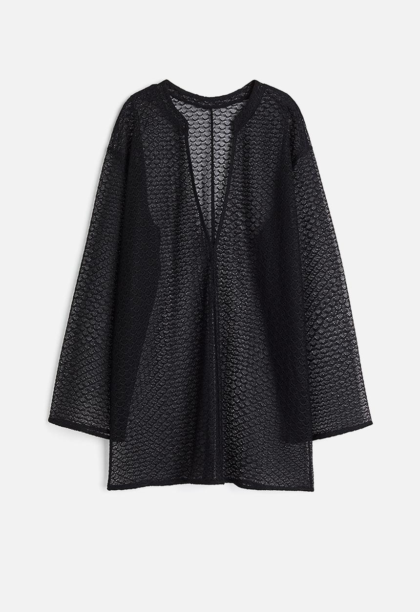 H&M - Knitted tunic - black