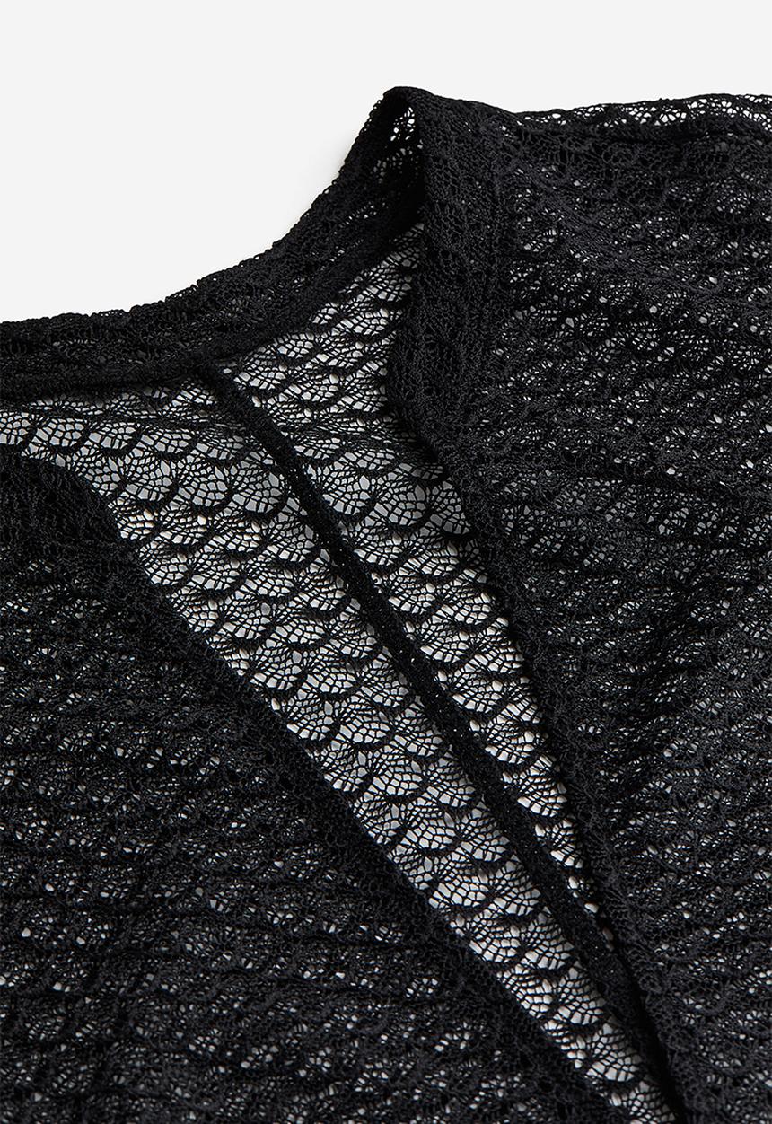 H&M - Knitted tunic - black