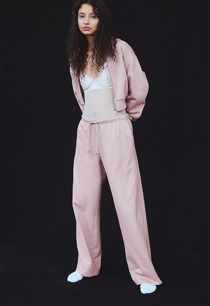 H&M - Wide joggers - pink