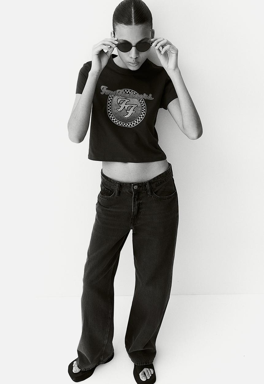 H&M - Printed t-shirt - grey