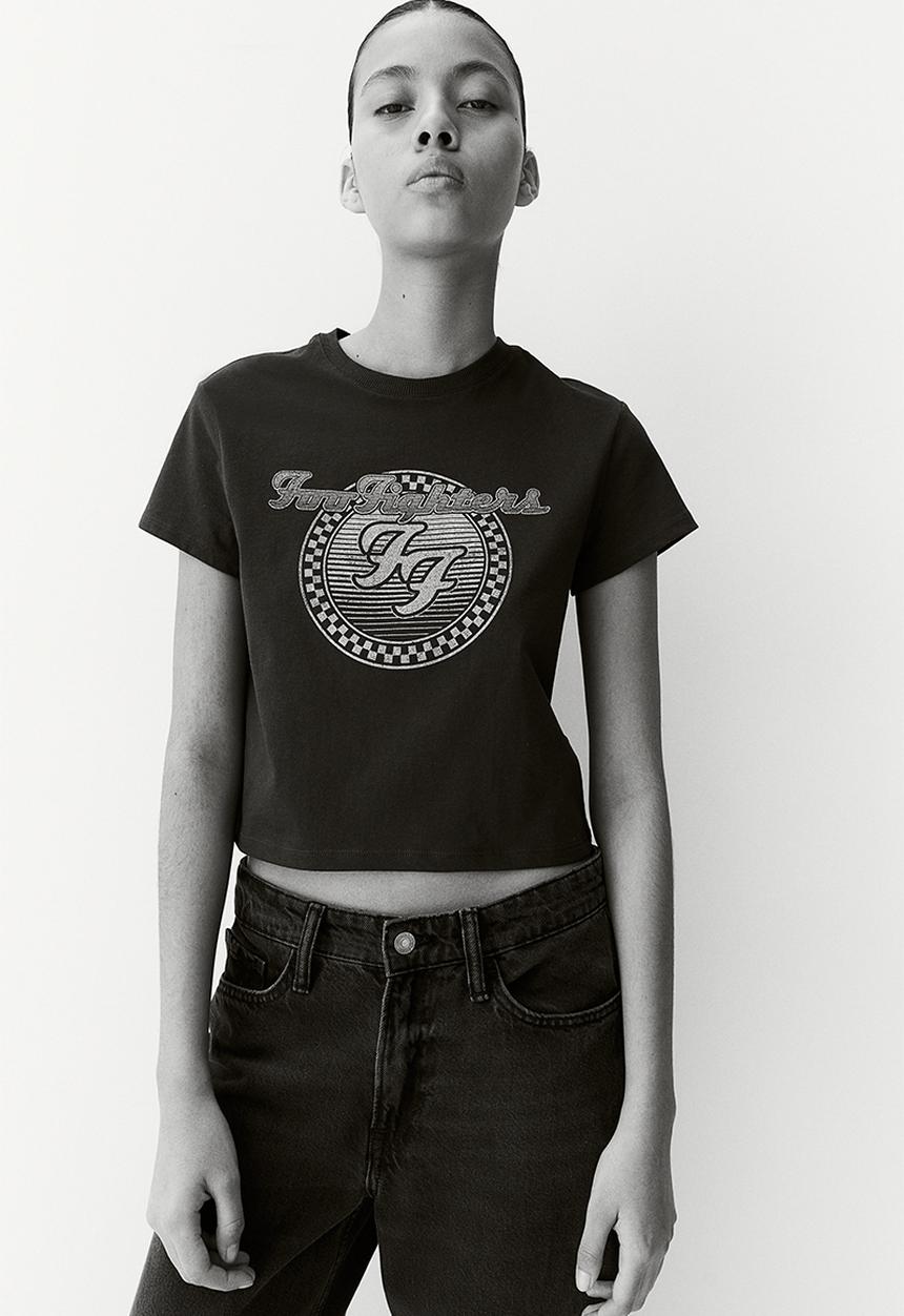 H&M - Printed t-shirt - grey