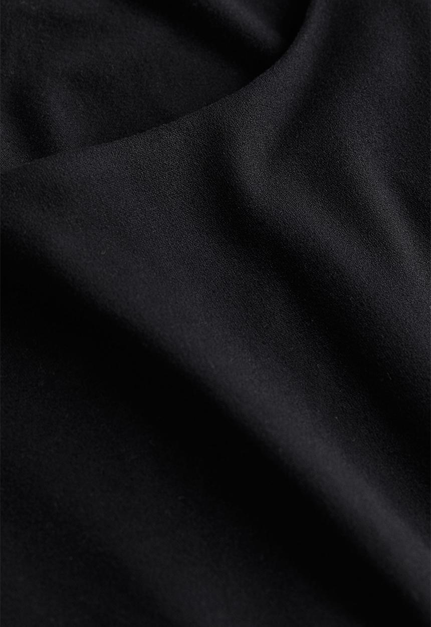 H&M - Long-sleeved jersey top - black