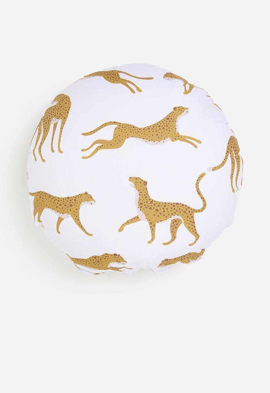 Sixth Floor - Cheetah cushion - multi
