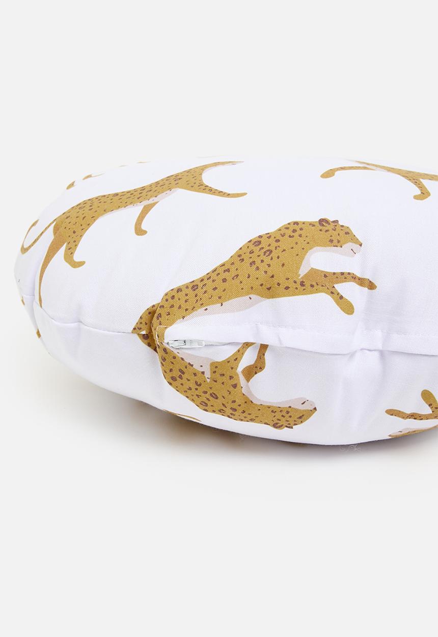 Sixth Floor - Cheetah cushion - multi
