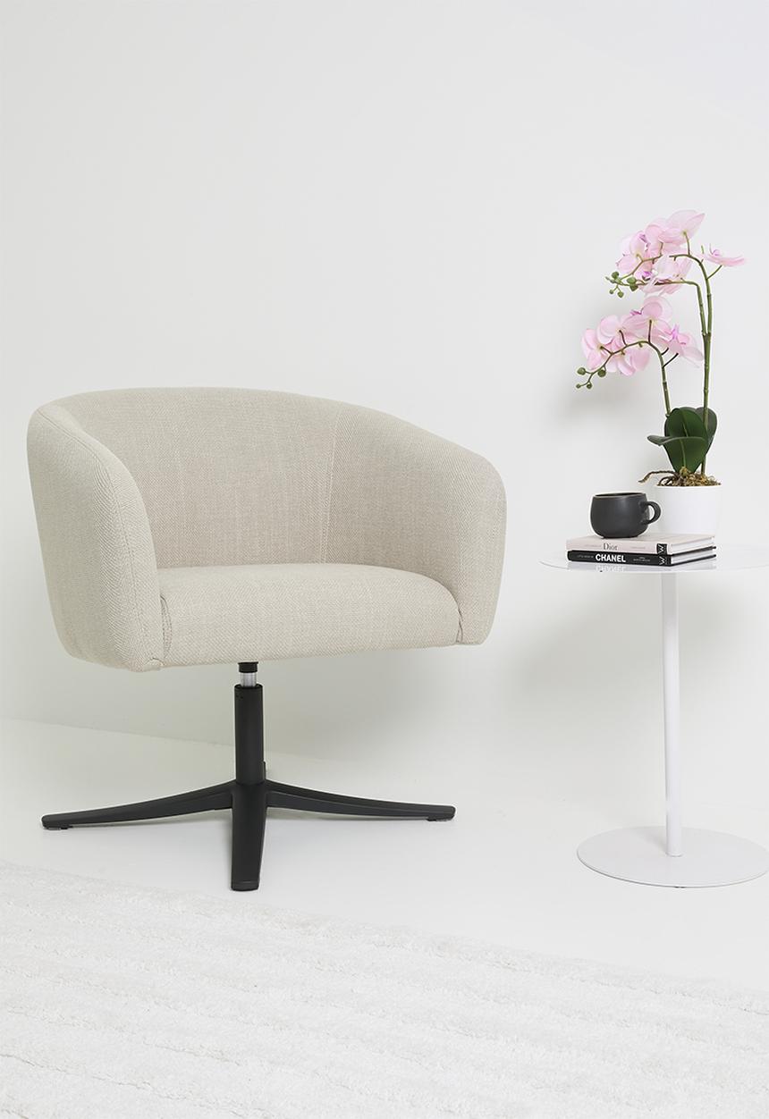 Sixth Floor - Ramsey swivel lounge chair - beige