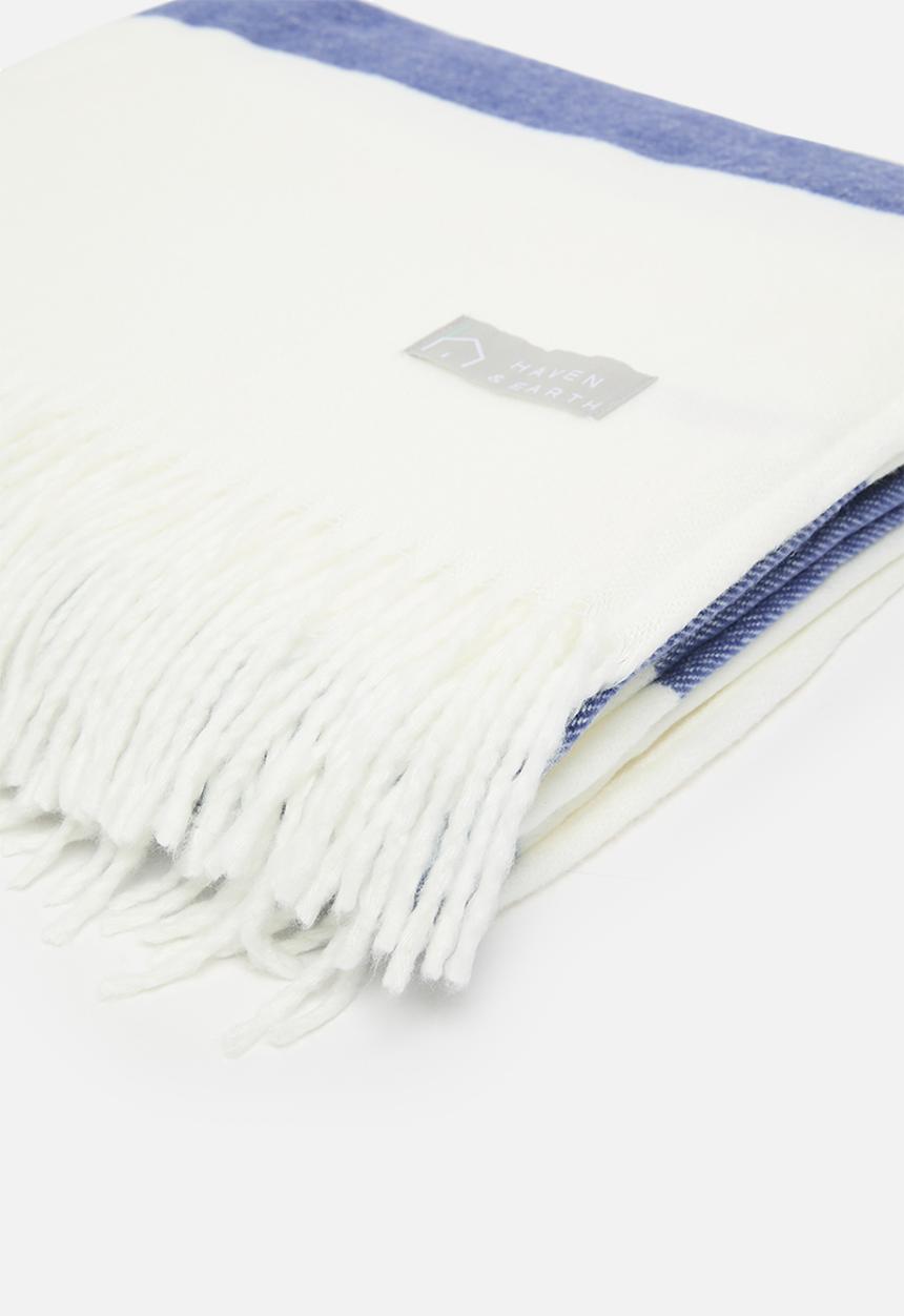 Haven & Earth  - Melody Mariner Throw - Midnight
