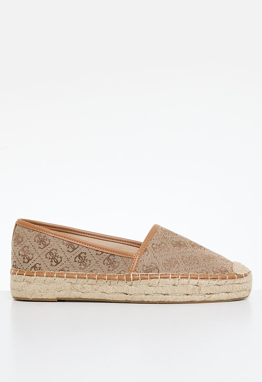GUESS - GwJoelya espadrille - brown