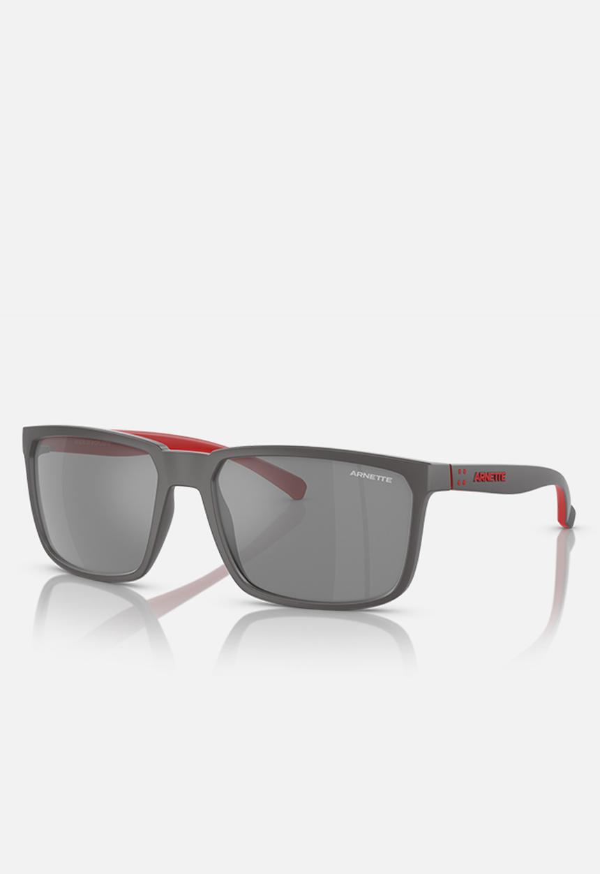 Arnette - Stripe grey mirror silver 58mm  - matte grey