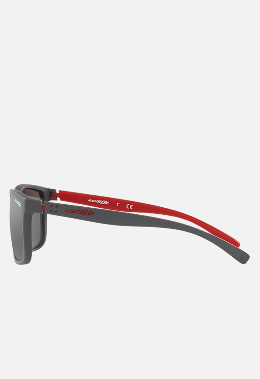 Arnette - Stripe grey mirror silver 58mm  - matte grey