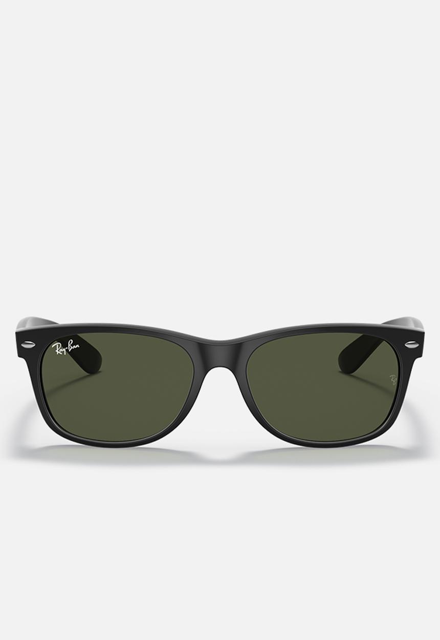 Ray-Ban - New wayfarer sunglasses 55mm - crystal - green & black 
