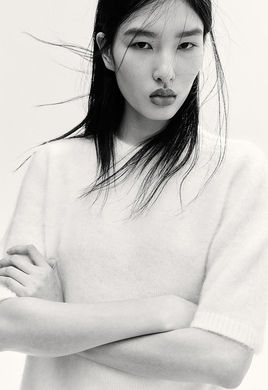 H&M - Mohair-blend knitted top - cream