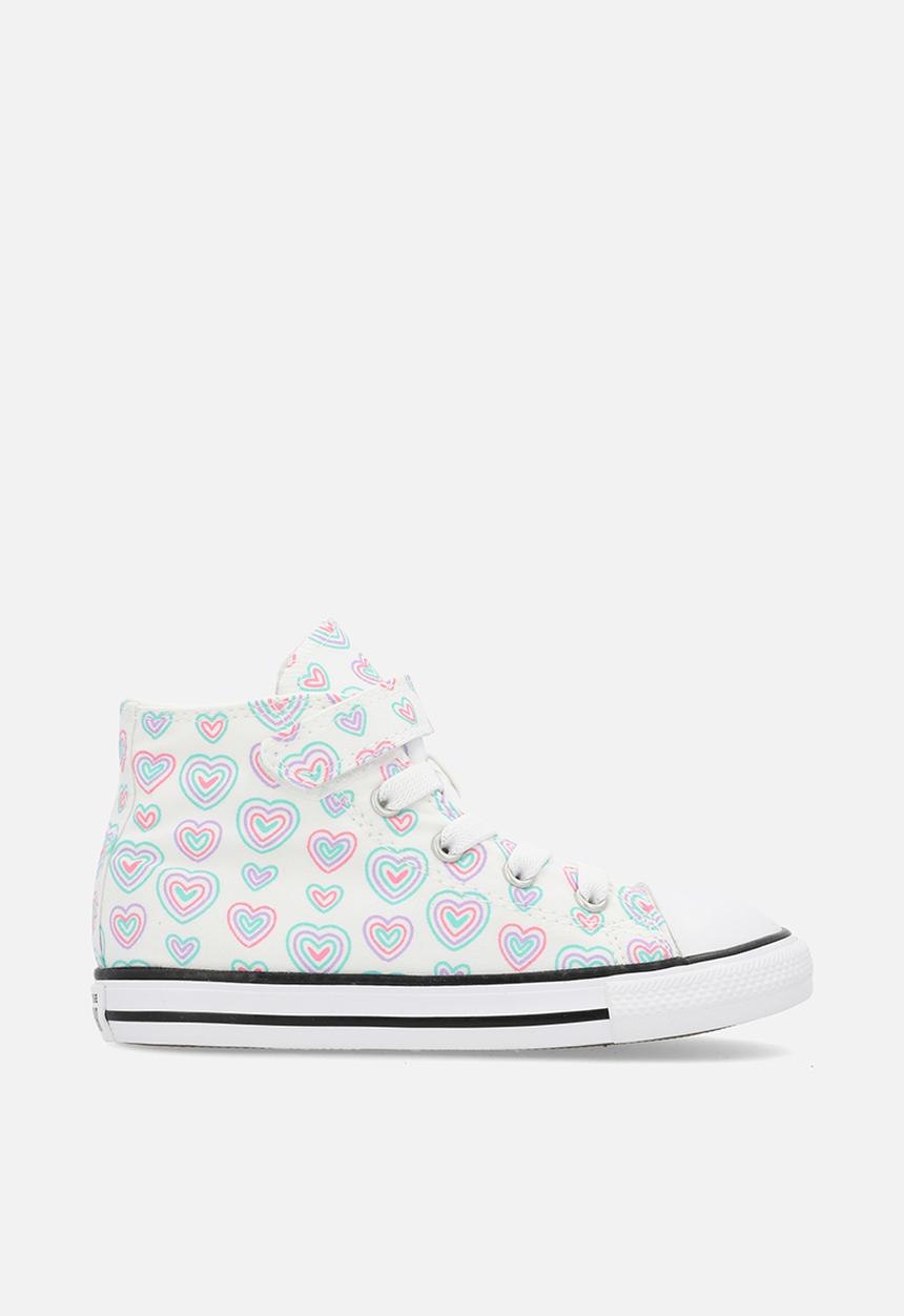 Converse - Chuck taylor all star hearts easy-on - white/oops pink/white