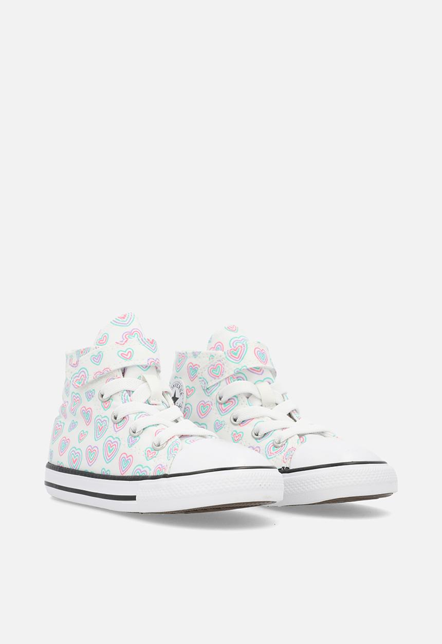 Converse - Chuck taylor all star hearts easy-on - white/oops pink/white
