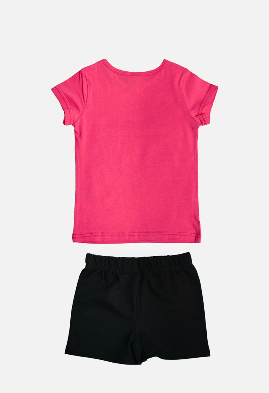 Character Group - Barbie shorts set - pink & black
