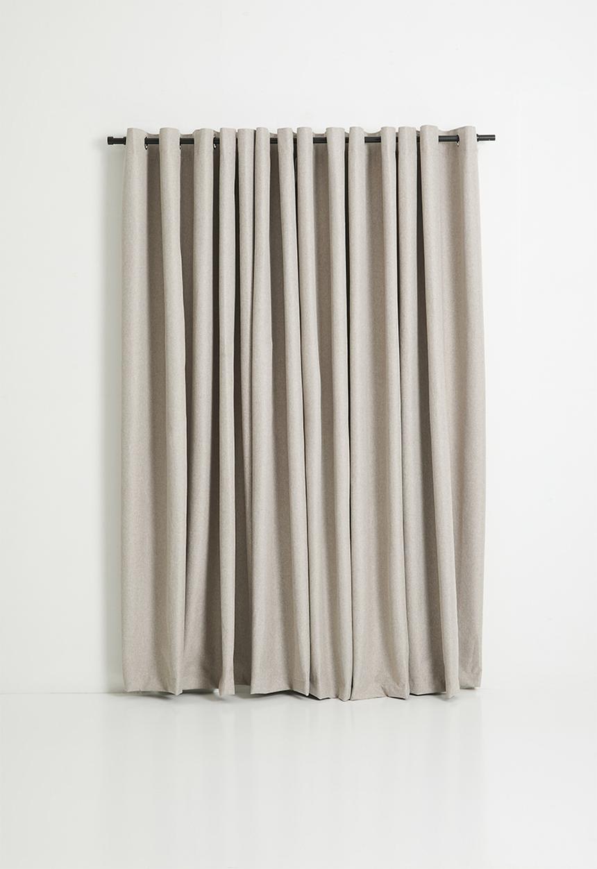 Design Collection - Blockout eyelet curtain - Stone