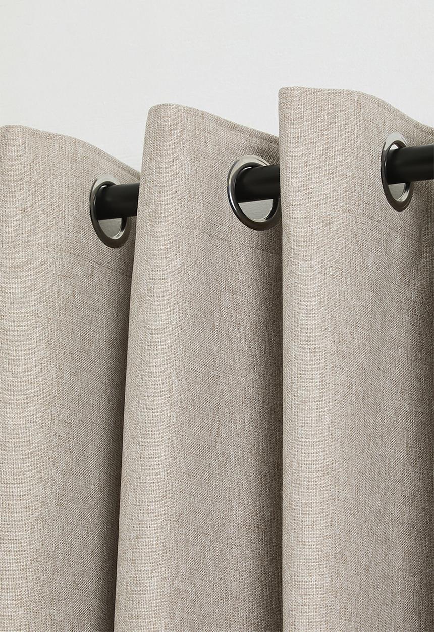 Design Collection - Blockout eyelet curtain - Stone