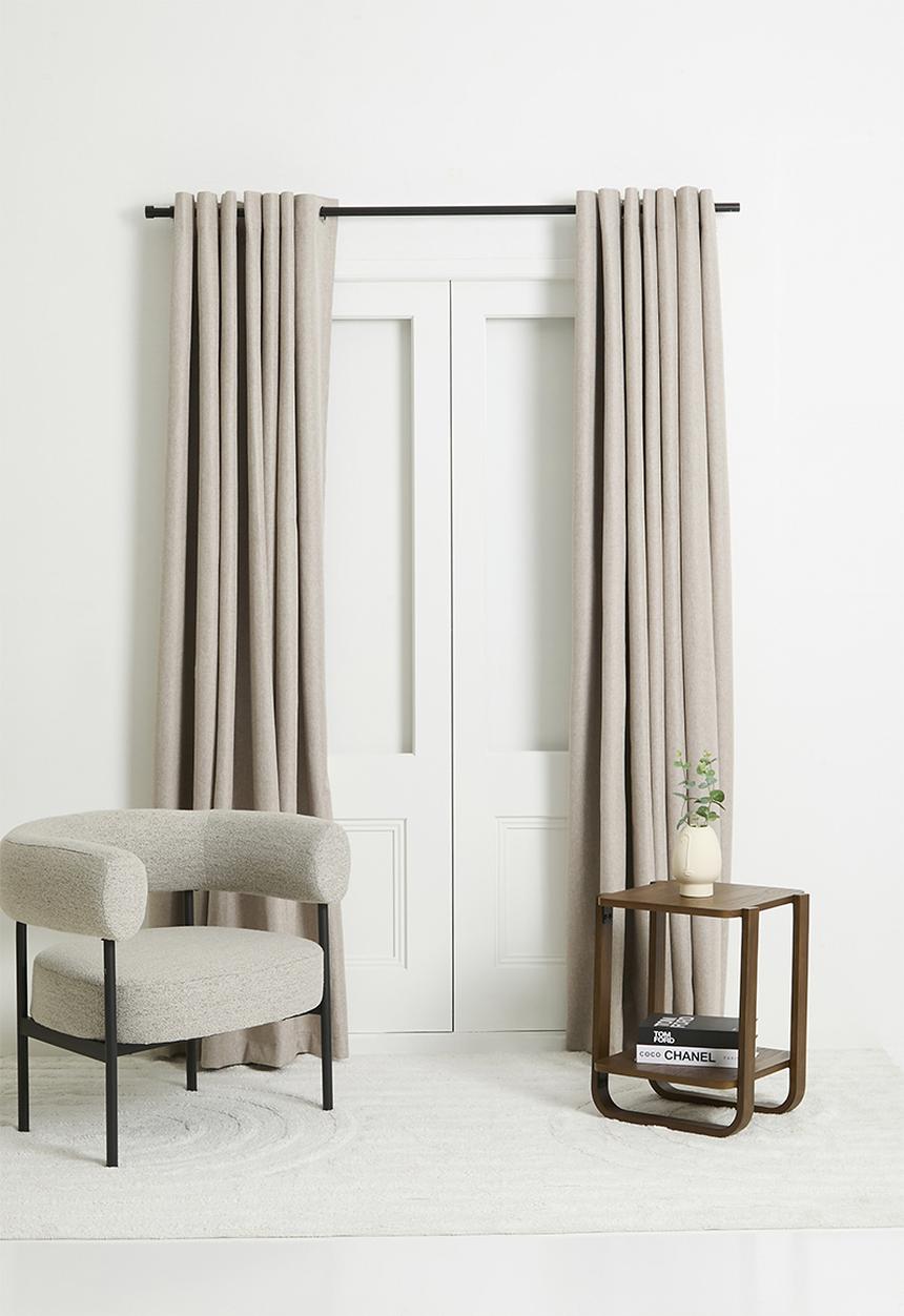 Design Collection - Blockout eyelet curtain - Stone
