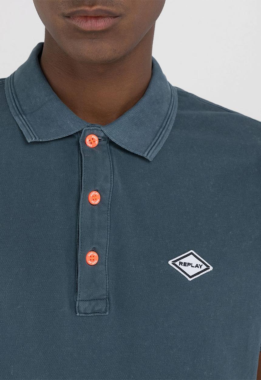 Replay - Polo regular - iron