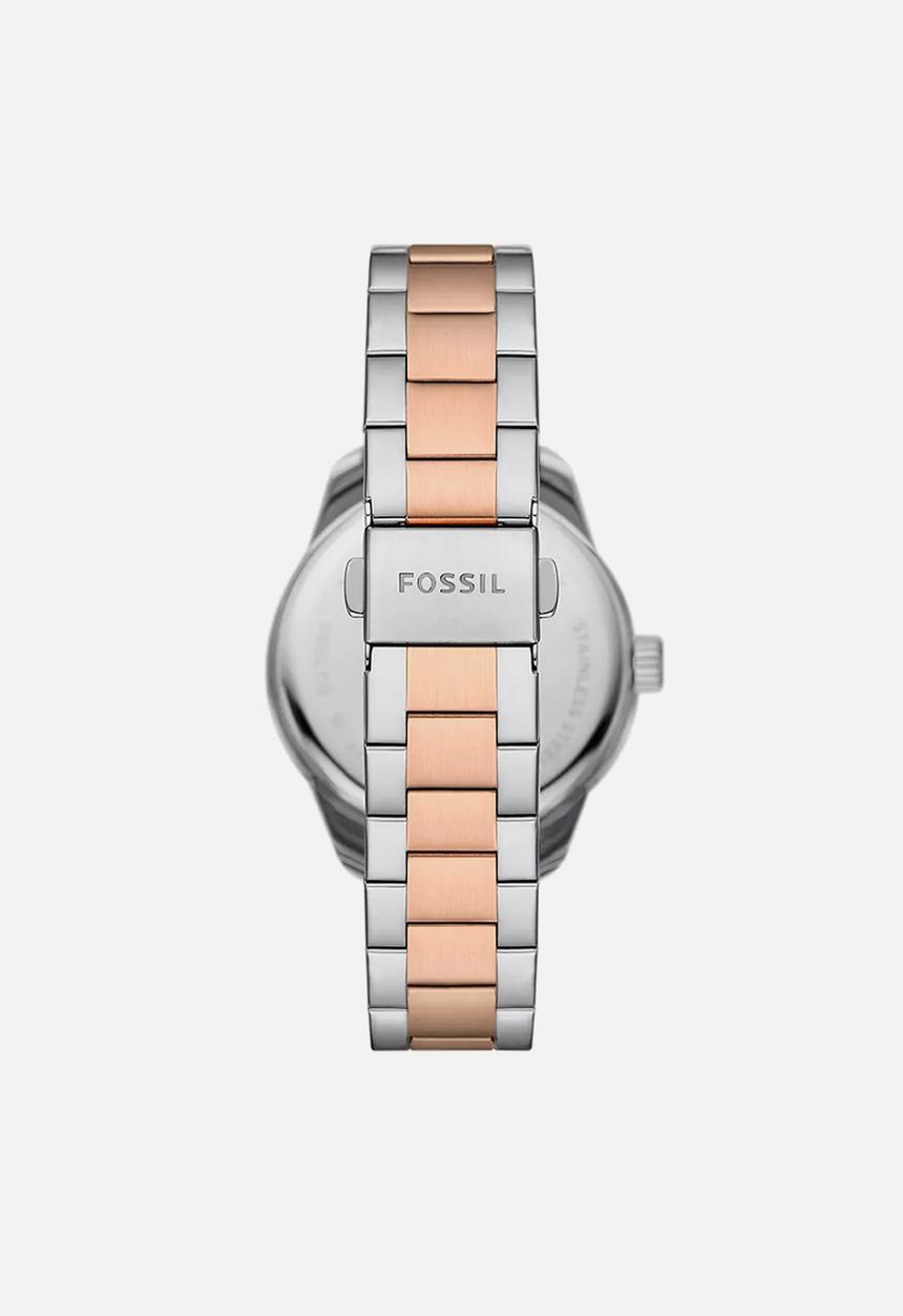 Fossil - Dayle watch  - silver & rose gold