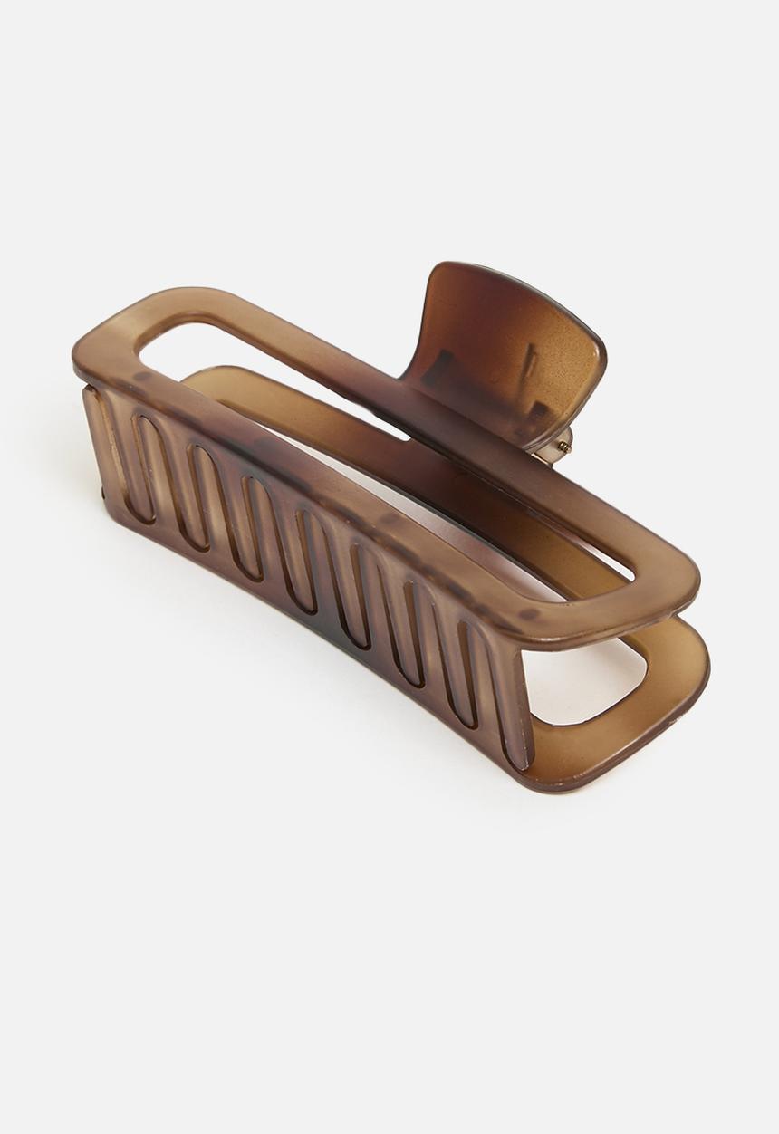 Me&B - Rectangle Claw Clip - tortoise